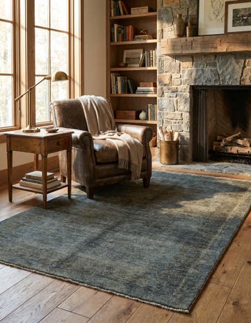4' x 6' 3 Hand Knotted Over-Dyed Ziegler Rug