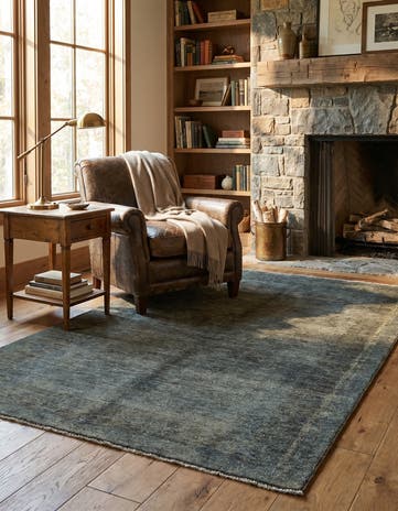 4' x 6' 3 Hand Knotted Over-Dyed Ziegler Rug