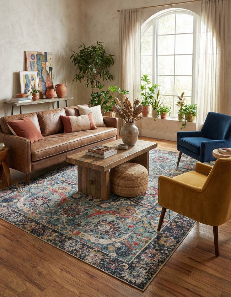 Detail image of 8' 4 x 12' Timeless Rug