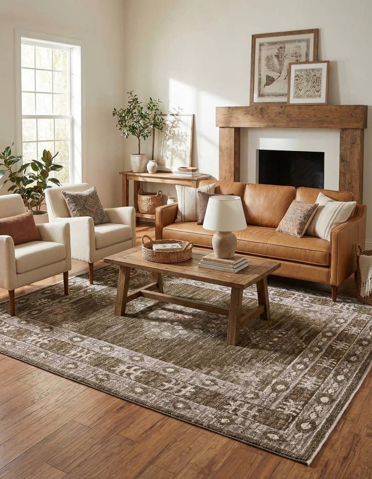 Detail image of 8' x 10' Grand Tradition Rug