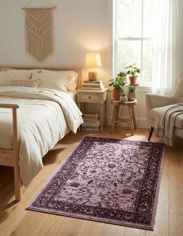 Purple Miranda Rug