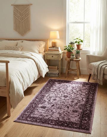 Purple Miranda Rug