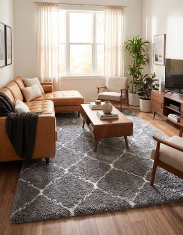 7' 10 x 10' Moroccan Shag Rug