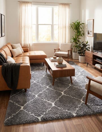 7' 10 x 10' Moroccan Shag Rug