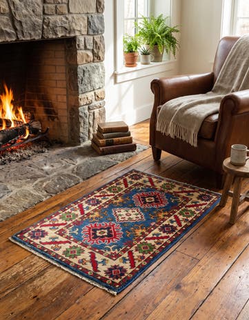 2' 2 x 3' 1 Hand Knotted Kazak Rug