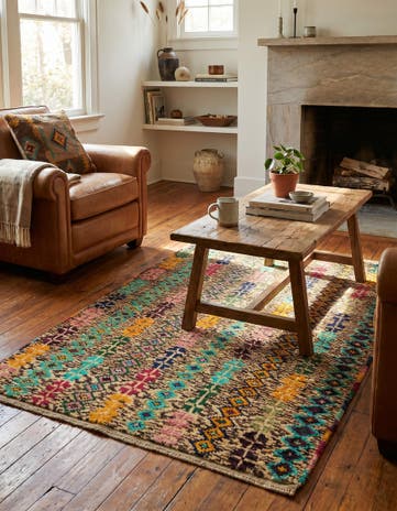2' 11 x 4' 2 Hand Knotted Balouch Wool Rug