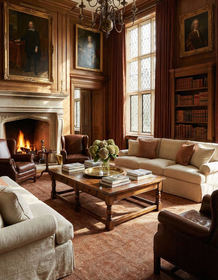 Detail image of 10' x 14' 1 Hand Woven Jill Zarin English Manor Wool Rug