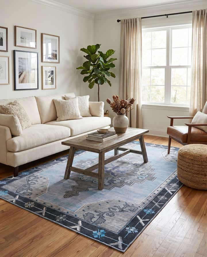 7' 6 x 10' 6 Washable Timeless Rug