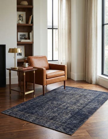 3' 10 x 6' Hand Knotted Ultra Vintage Persian Wool Rug