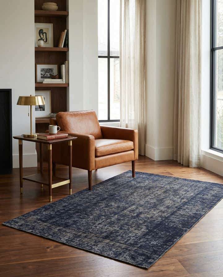 3' 10 x 6' Hand Knotted Ultra Vintage Persian Wool Rug