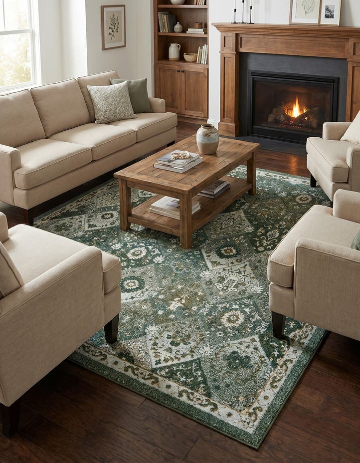 7' 10 x 7' 10 Madeline Square Rug