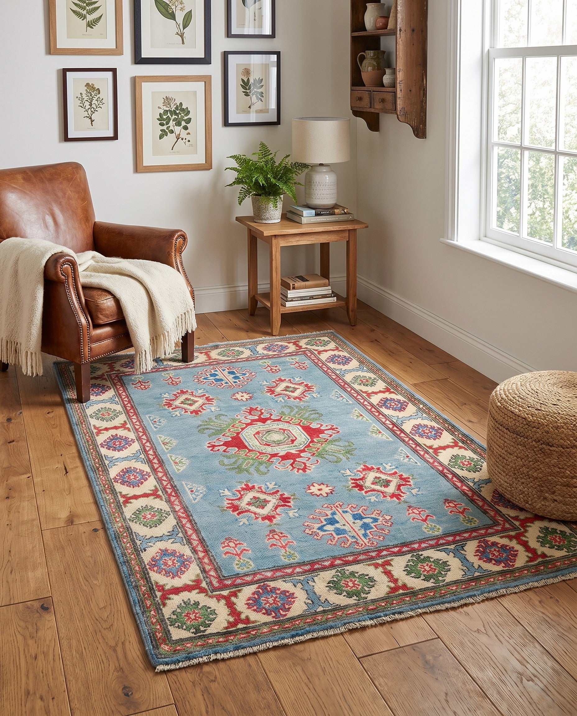 3' 3 x 5' 1 Hand Knotted Kazak Rug