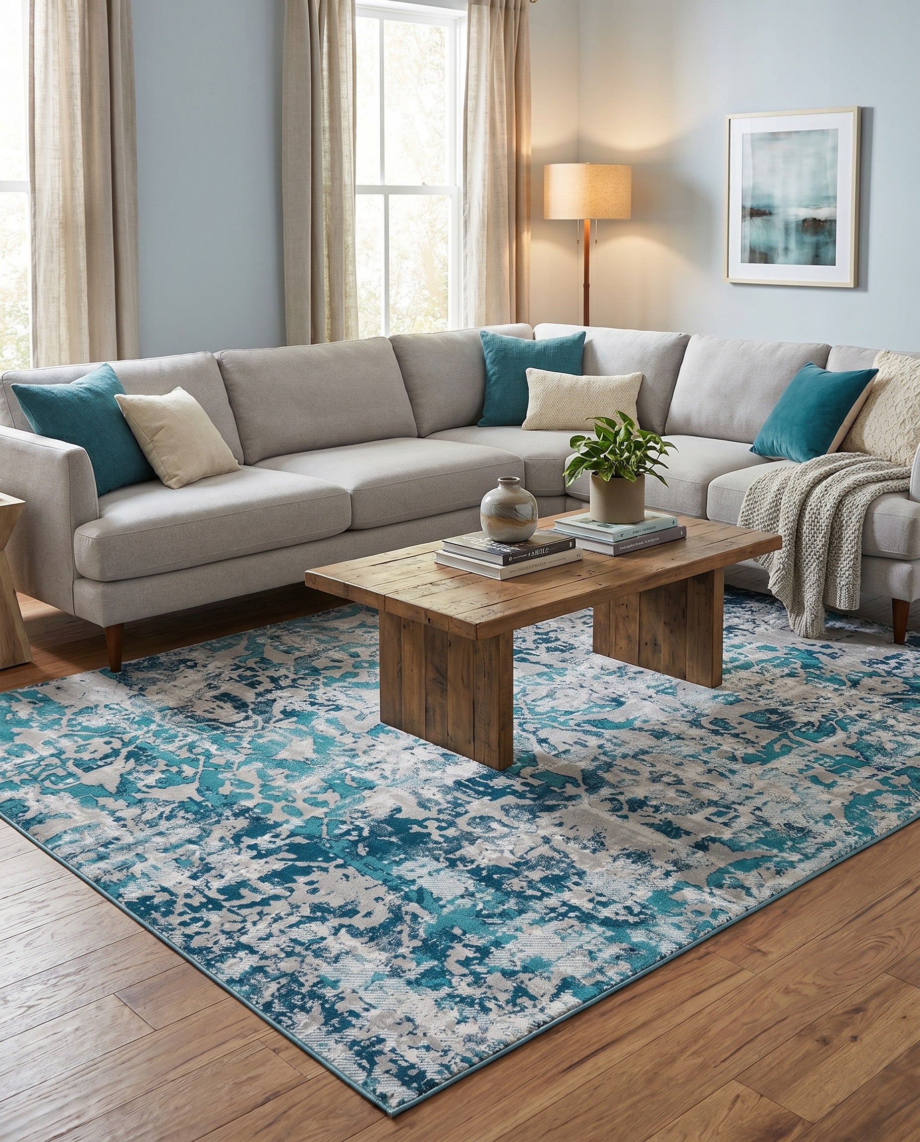 Blue Lucerne Rug