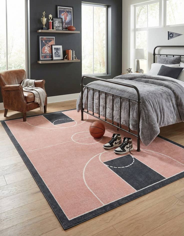 Detail image of 7' x 10' Sports Washable Rug