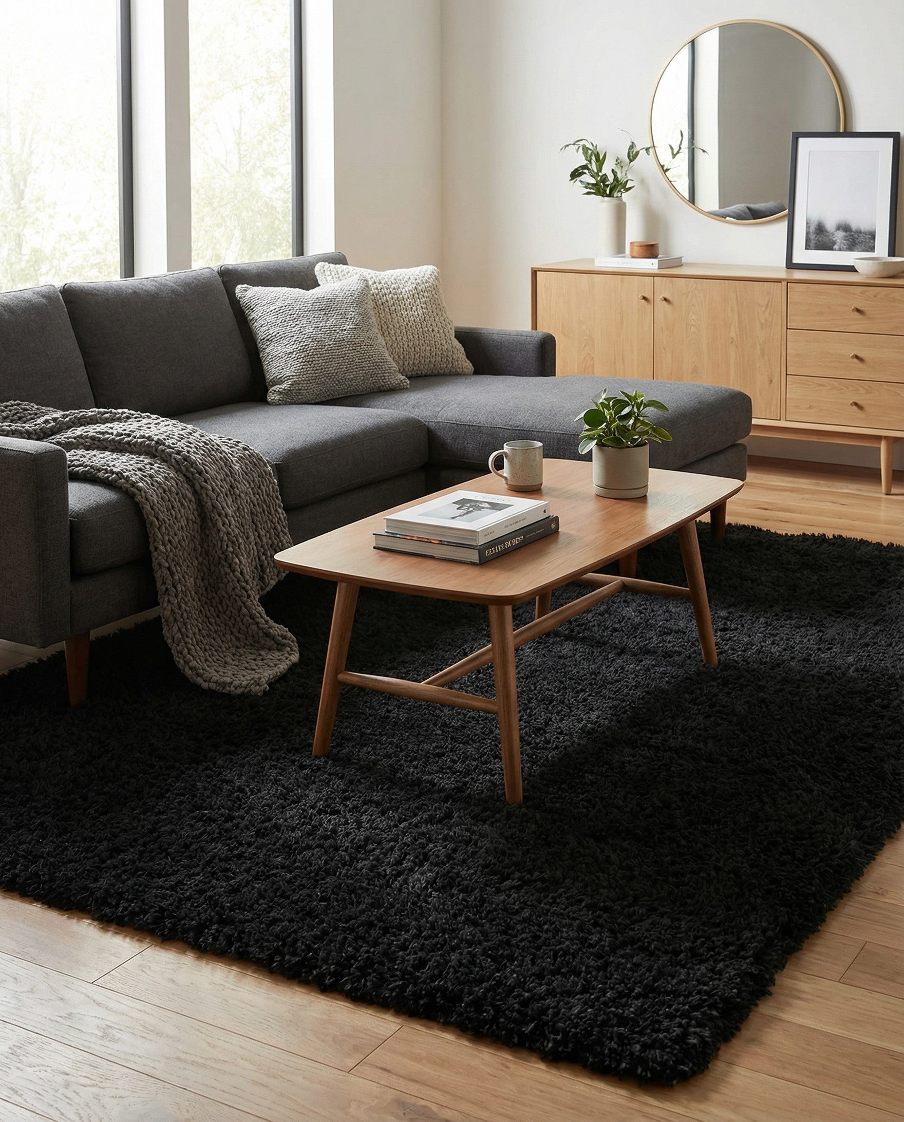 5' x 8' Infinity Shag Rug