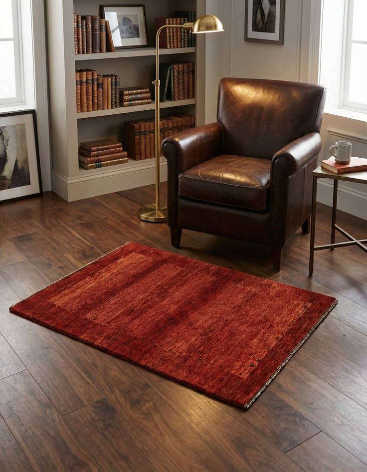 Detail image of 2' 7 x 3' 9 Hand Knotted Kashkuli Rug