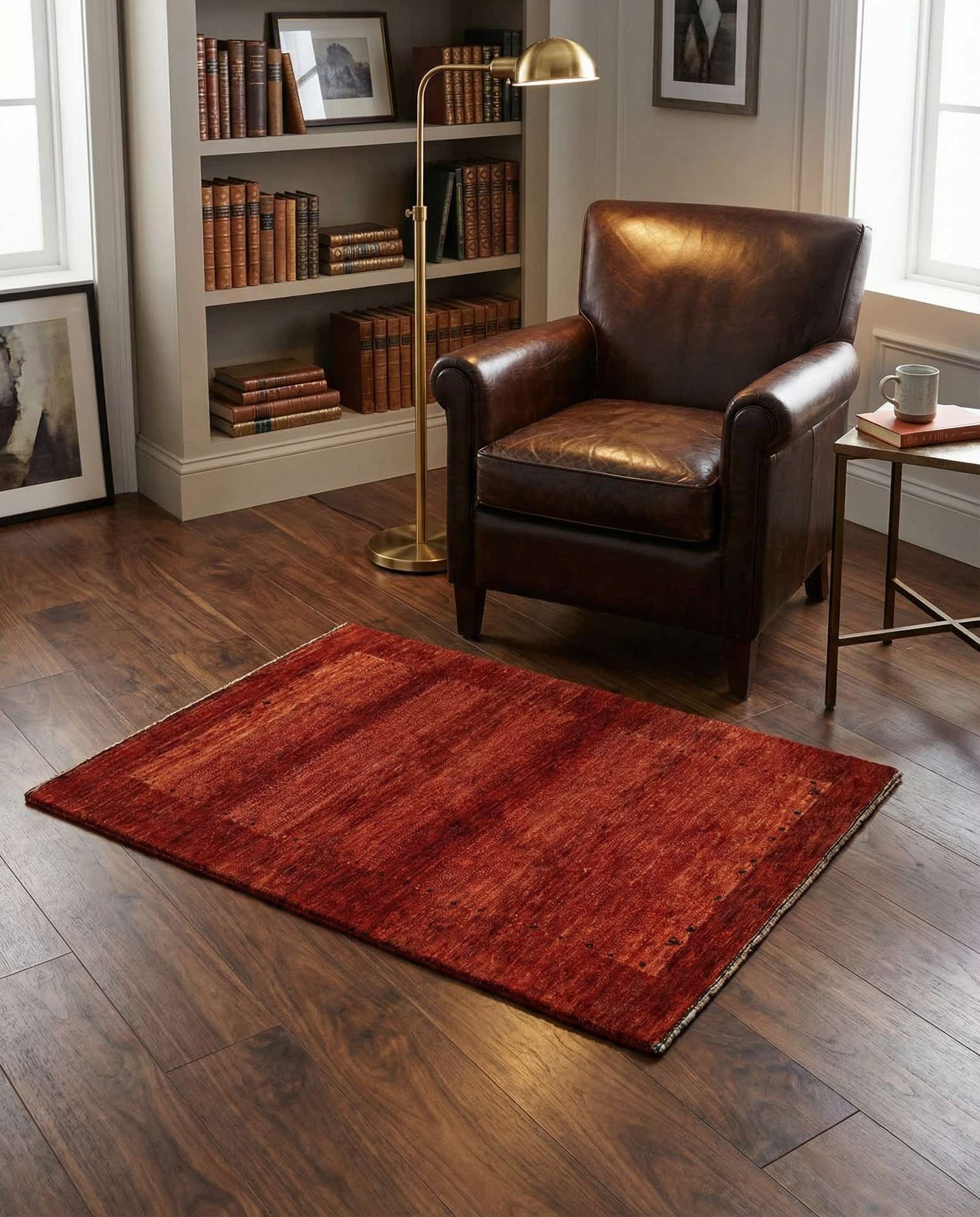 2' 7 x 3' 9 Hand Knotted Kashkuli Rug