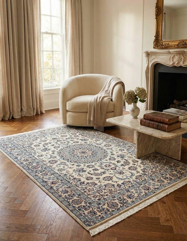 Detail image of 3' 10 x 5' 7 Nain Rug