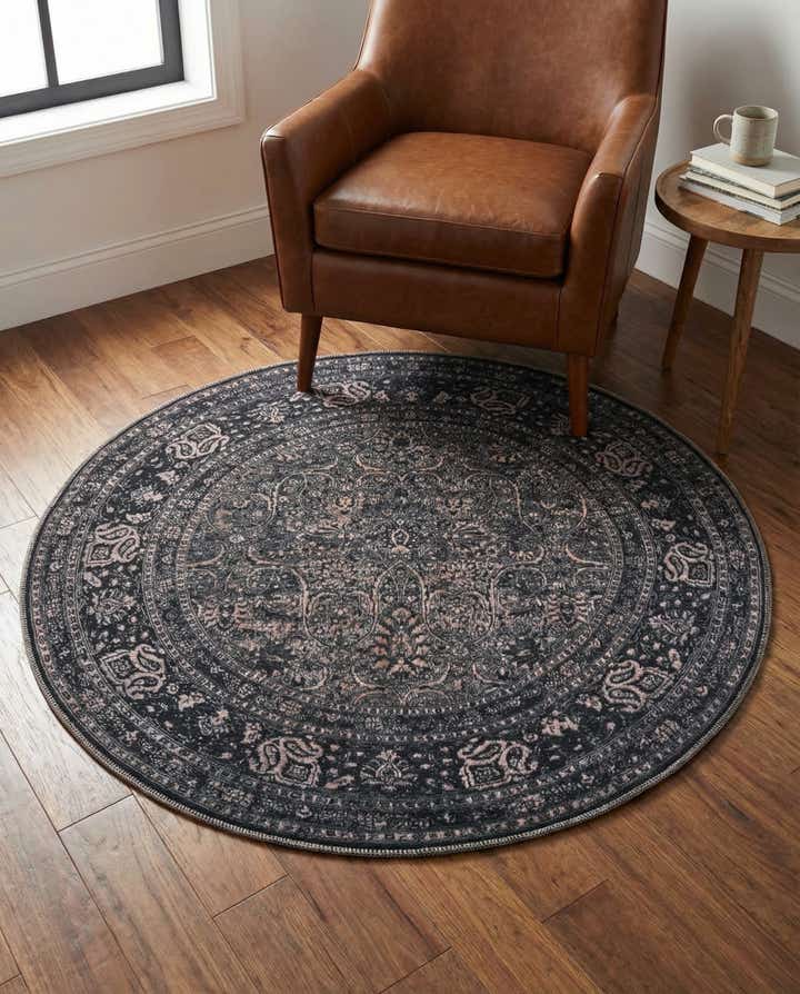 4' x 4' Yara Round Rug