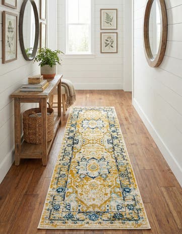 2' 7 x 10' Madeline Vintage Runner Rug