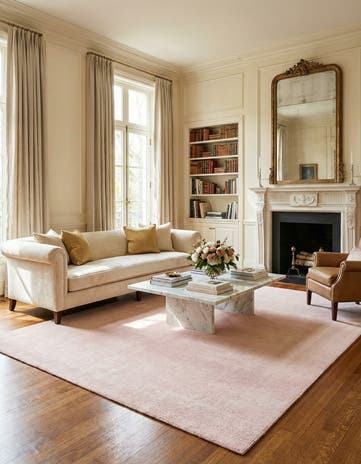7' 10 x 10' Hand Woven Jill Zarin English Manor Farmhouse Wool Rug