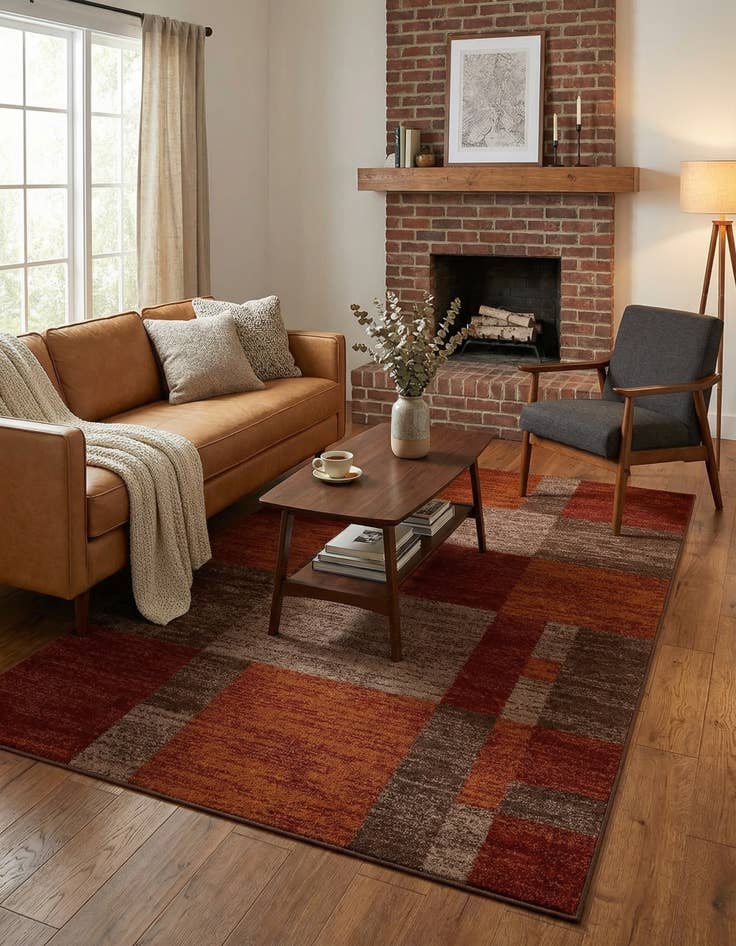 Detail image of 6' x 9' Harvest Rug