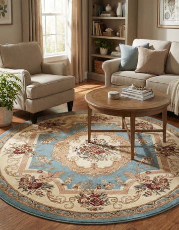 6' x 6' Chateau Round Rug