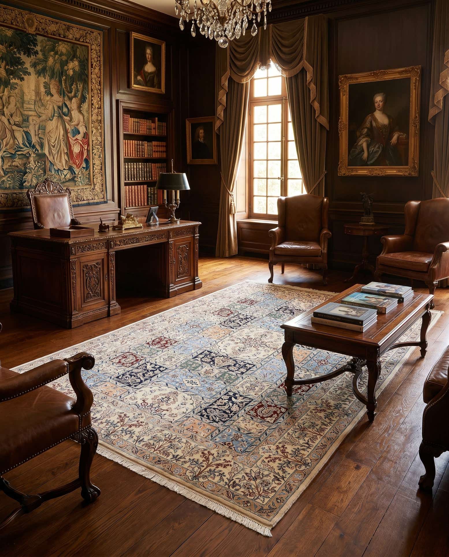 4' 10 x 7' 10 Nain Rug