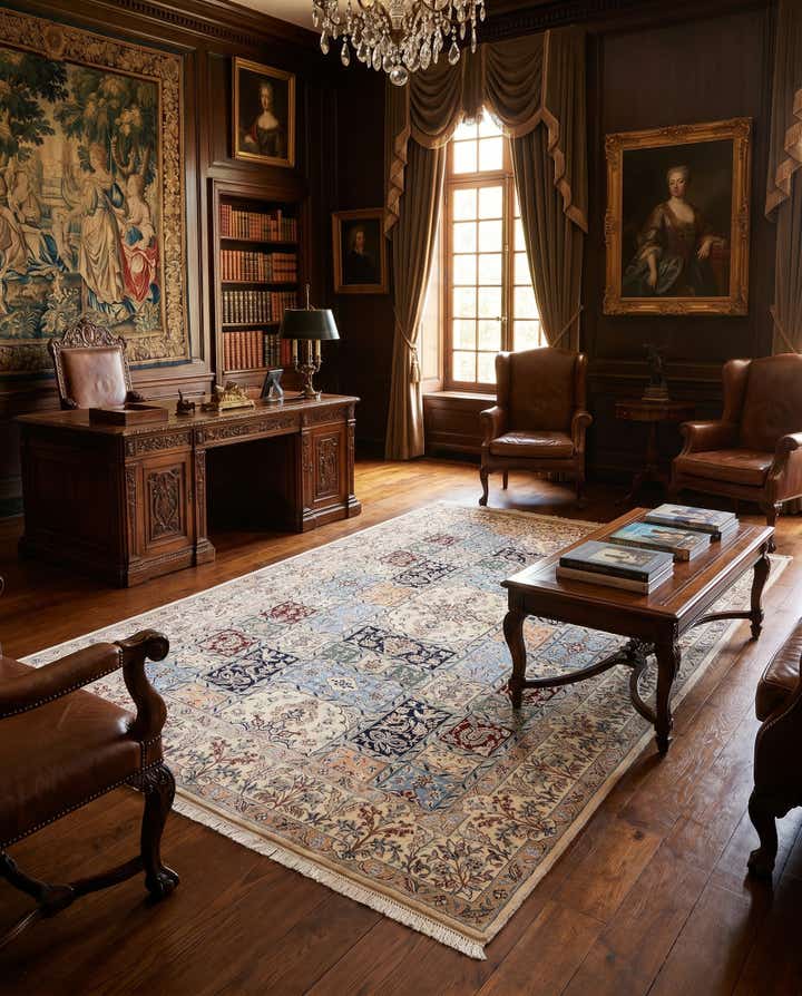 4' 10 x 7' 10 Nain Rug