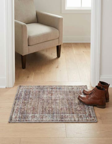 2' x 3' Washable Nostalgia Rug