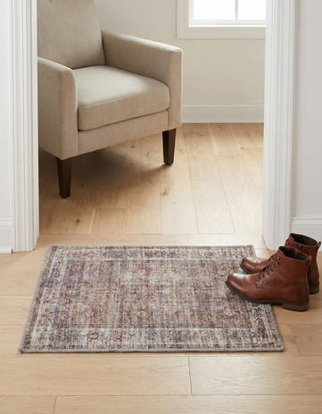 2' x 3' Washable Nostalgia Rug