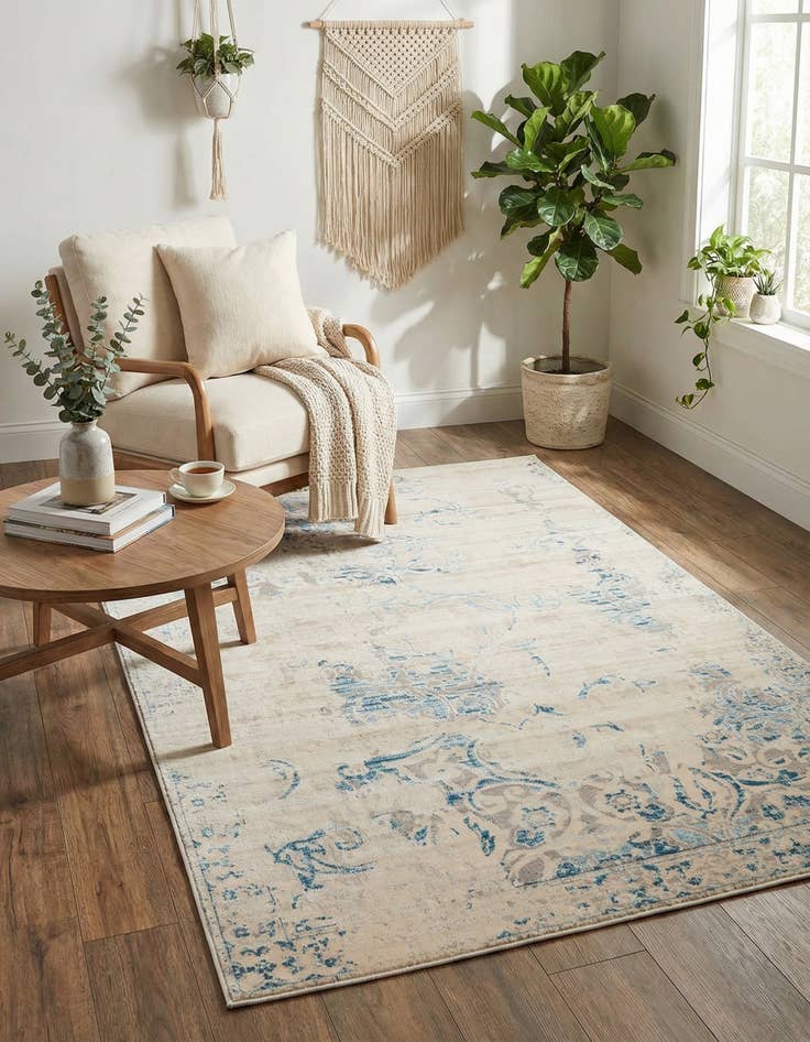 Detail image of 5' x 8' Victoria Rug