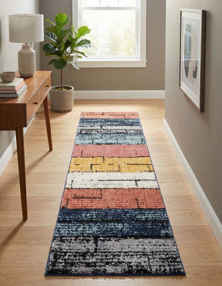 Detail image of 2' x 7' 10 Tagine Runner Rug