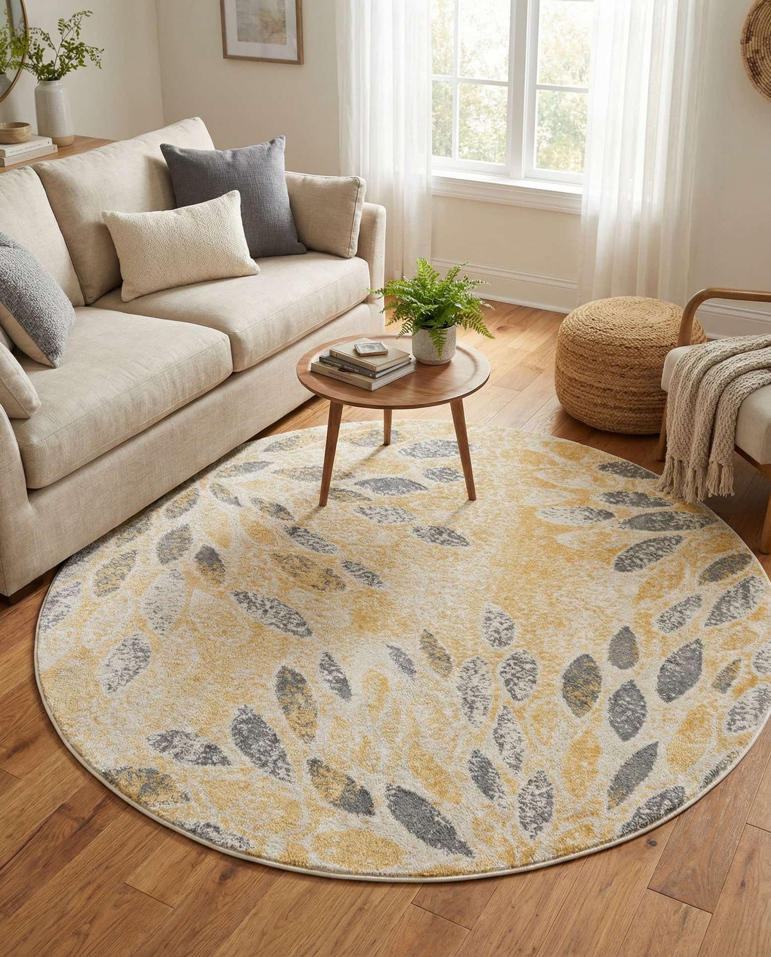 6' x 6' Charleston Round Rug