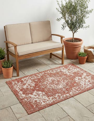 3' x 5' 3 Easy-Clean Jill Zarin Dubai Indoor / Outdoor Rug
