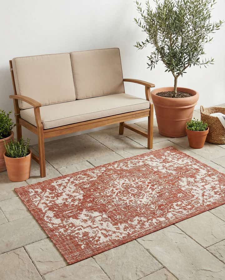 3' x 5' 3 Easy-Clean Jill Zarin Dubai Indoor / Outdoor Rug