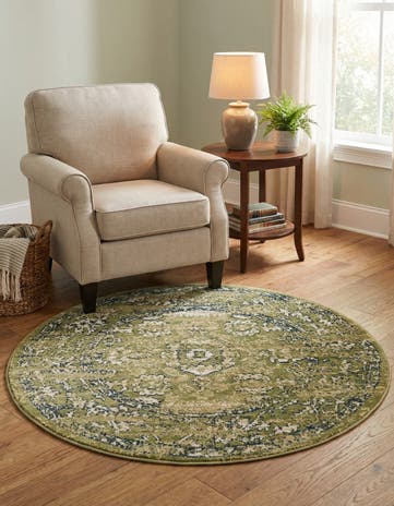 4' x 4' Charleston Round Rug