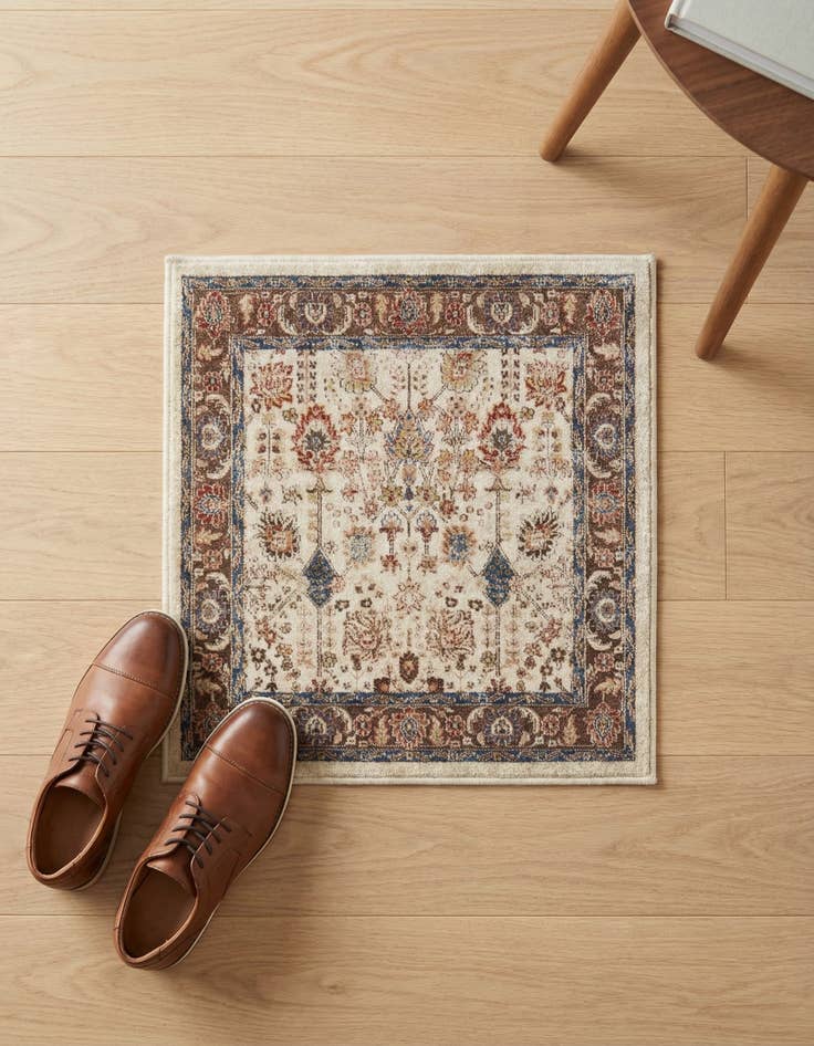 Detail image of 1' 4 x 1' 4 Eden Sample Rug