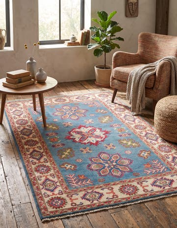 3' 3 x 5' 1 Hand Knotted Kazak Rug