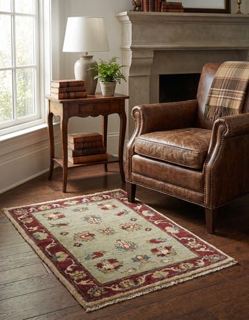 1' 10 x 2' 11 Hand Knotted Ariana Ziegler Rug