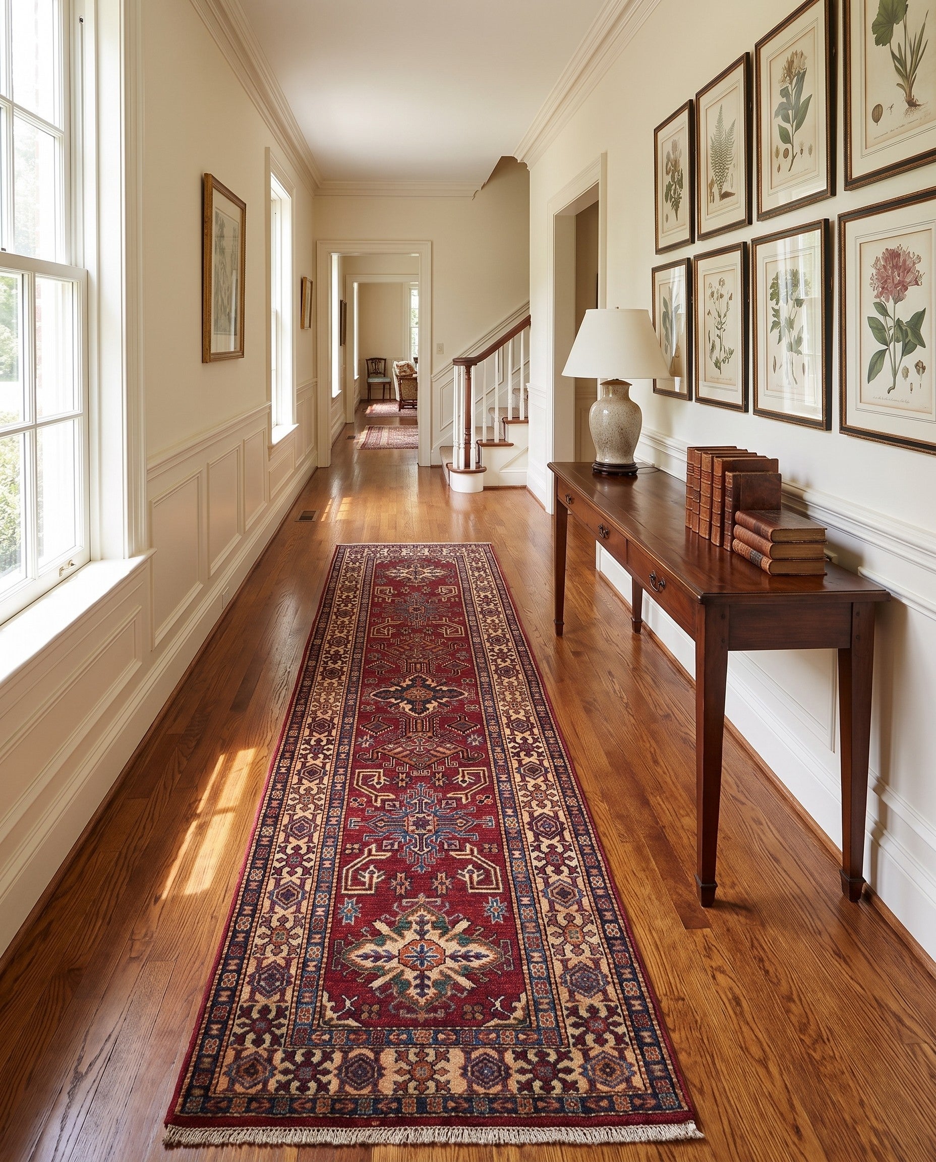 2' 6 x 8' 4 Hand Knotted Kazak Runner Rug