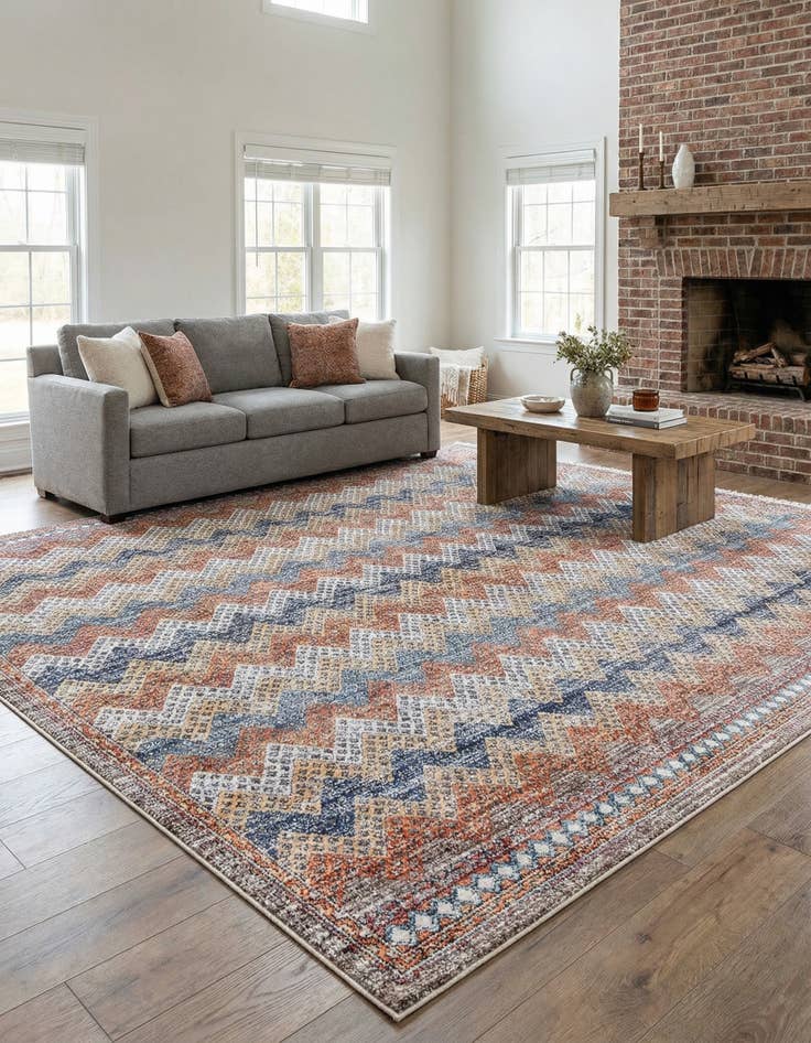 Detail image of 12' x 12' Aramis Square Rug