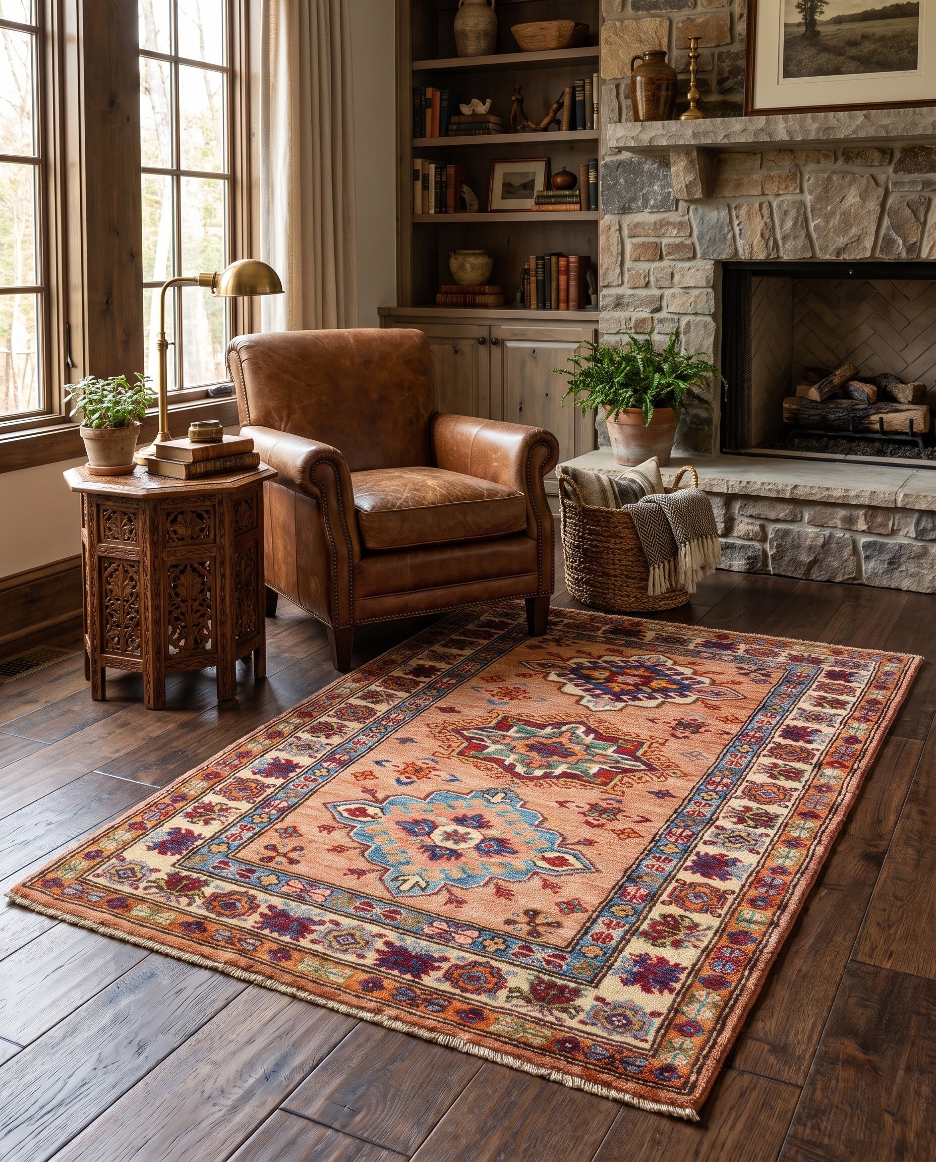 2' 8 x 4' Hand Knotted Kazak Rug