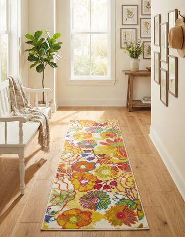 Ivory Tuscany Runner Rug