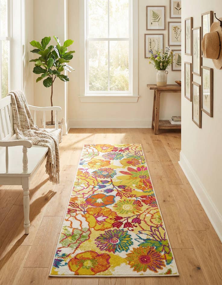 Detail image of 2' x 6' Tuscany Runner Rug