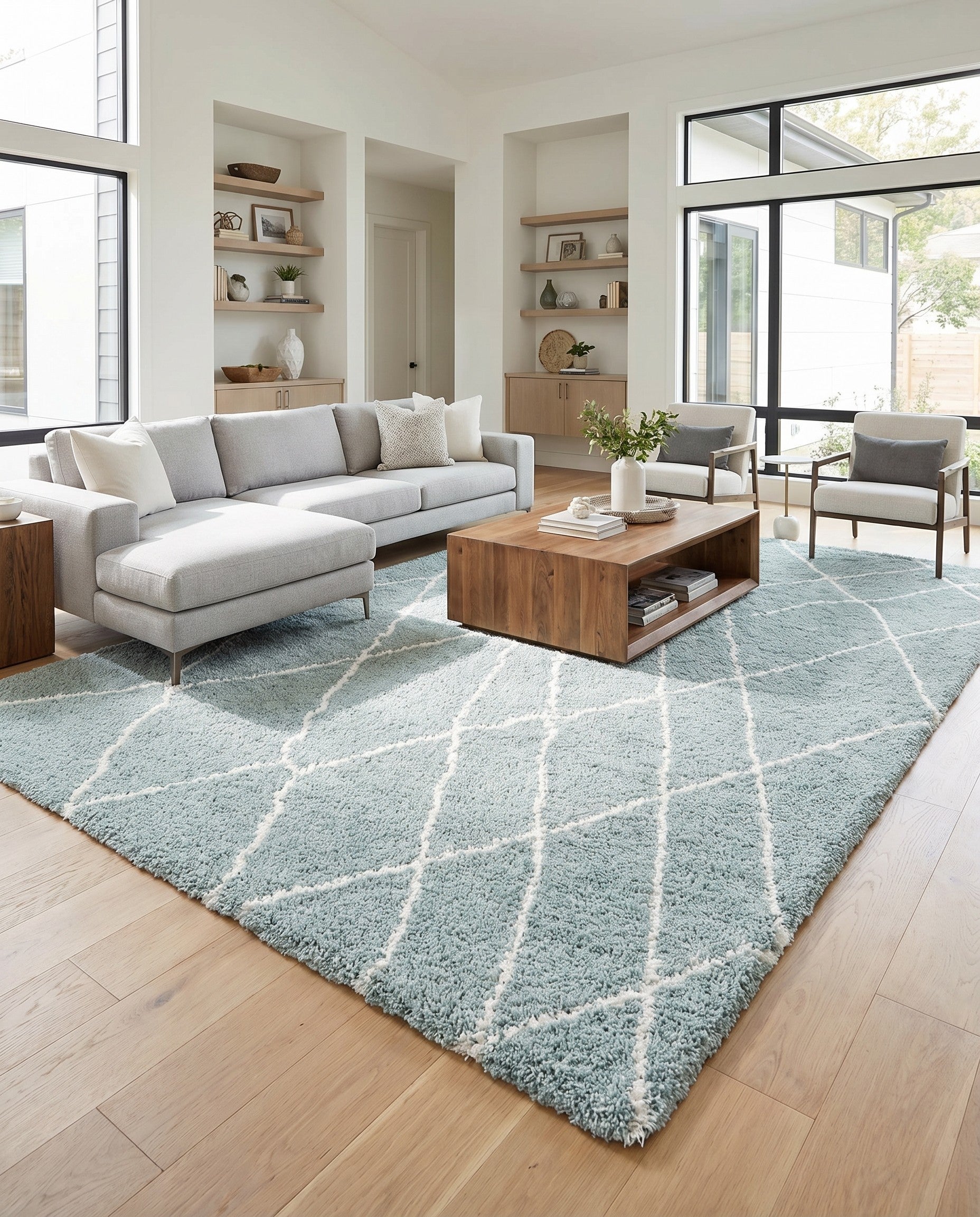 7' 10 x 11' Soft Touch Shag Rug