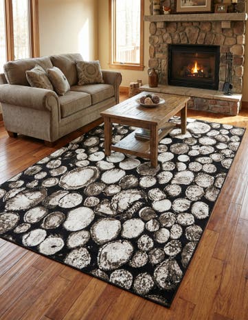 Black Sydney Rug