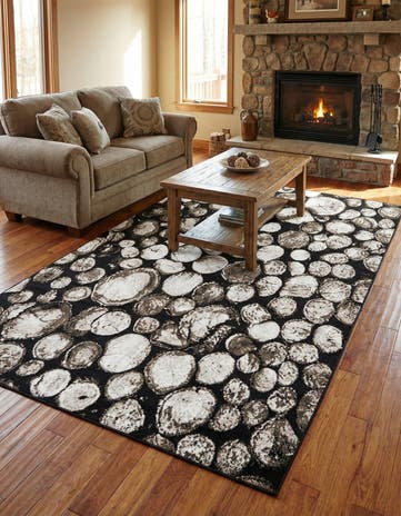 Black Sydney Rug