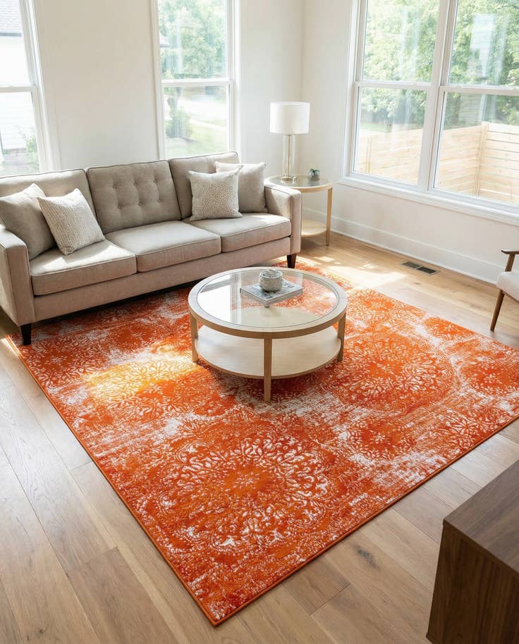 Detail image of 7' 10 x 7' 10 Monte Carlo Square Rug