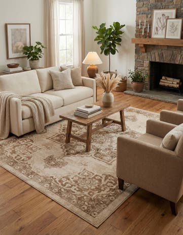 Beige Arcadia Rug